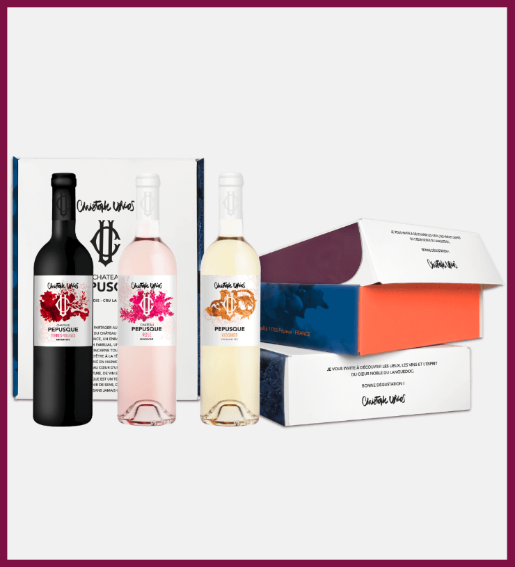 Coffret Gourmand Château Pépusque - Vins du Minervois